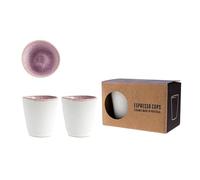 Companhia Atlântica Copo Café Expresso MAR - Conjunto de 2 (Rosa)