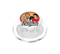 Compañía de Tres compañeros de Cuarto cómic ilustración Retro PopSockets PopGrip para MagSafe