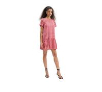 COMPANIA FANTASTICA Vestido Mujer Zambeze 31C/11008, Rojo/Púrpura, L