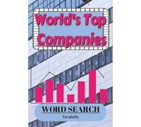 Companies of the World Word Search Book: 50 Business-Themed Word Search Puzzles Featuring Global Brands & Corporate Giants | Includes Full Solutions | Travel Size 6x9 in, Great Gift or Free Time Fun