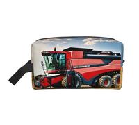 Company Farm - Organizador de viaje con estampado de tractor de granja, neceser de cosméticos, bolsa de lavado para hombres y mujeres, para viajes, gimnasio diario
