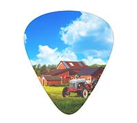 Company Farm Tractor Advanced púa de guitarra 12 piezas Tres grosores para bajo, guitarra eléctrica, funda para guitarra acústica