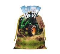 Company Farm Tractor - Bolsas de regalo con cordón, para temporada de vacaciones, cumpleaños, aniversarios y cualquier ocasión especial
