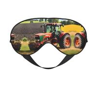 Company Farm Tractors - Máscara de ojos opaca suave con estampado de tractores, máscara de ojos de viaje, fundas de ojos para dormir de lado, máscara de ojos para dormir para hombres y mujeres