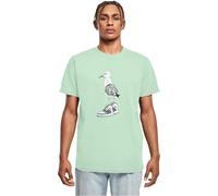 Company with GLN 40 6645400 000 9 Mt1926-seagull Sneakers tee Camiseta, Neo Mint, 4XL Hombres