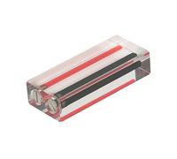 Comparador de calidad de aceite de automóvil acrílico, probador de viscosidad de aceite de transmisión de aceite de automóvil, herramienta de prueba de soporte de demostración (2 agujeros)