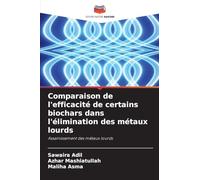 Comparaison de l'efficacité de certains biochars dans l'élimination des métaux lourds