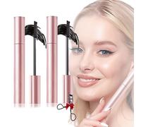 Comparisonk Mascara,2025 Curling Black & Brown For Lash Makeup Submarine Tubing Waterproof Natural Defining Curling Material Mascara,Long Lasting Smudge-Proof Non Clumping (2Colors)