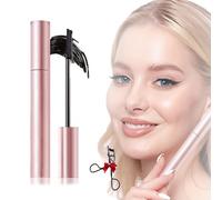 Comparisonk Mascara,2025 Curling Black & Brown For Lash Makeup Submarine Tubing Waterproof Natural Defining Curling Material Mascara,Long Lasting Smudge-Proof Non Clumping (Black)