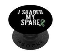 COMPARTIDO MI Repuesto Meme De Trasplante Renal Donante De Órganos Renales PopSockets PopGrip Adhesivo