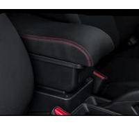 Compartimento de almacenamiento del reposabrazos d Compartimento Almacenamiento Para Reposabrazos Consola Central Para VW Para Touran Para Caddy 2004-2019 Accesorios Interiores De Coche.(A style red l