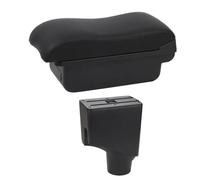 Compartimento De Reposabrazos Para Toyota Para Yaris Híbrido 2015-2021 Caja Modificación De Almacenamiento Para Consola Central Con USB(B2 black line NO USB)