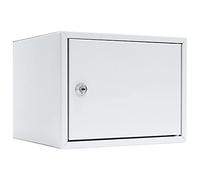 Compartimento de seguridad Home Case 2 de Rottner, Cerradura de cilindro, Color gris claro, An. x Al. 250x190 mm, 1 estante