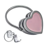Compartimento Secreto para Anillos - Acero Inoxidable + Acrílico 1,5 Cm | Suministros De Belleza Portátiles Vintage En Forma De Corazón | De Almacenamiento De Lápiz Labial para Día, Noche, Fies