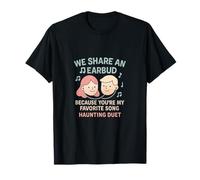 Compartimos una Novedad de dueto inquietante de Auriculares Camiseta