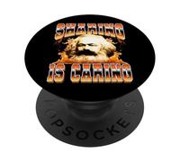 Compartir es cuidar Karl Marx Comunismo Socialismo Comunista PopSockets PopGrip Adhesivo