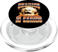 Compartir es cuidar Karl Marx Comunismo Socialismo Comunista PopSockets PopGrip para MagSafe