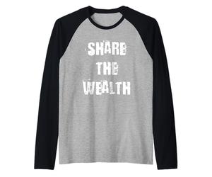 Compartir La Riqueza Camiseta Manga Raglan