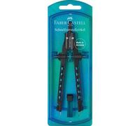 Faber-Castell Compás 174340 Factory - ajuste rápido azul con repuestos y minas