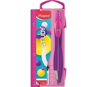 Compás Maped: Study Pop con punta - rosa
