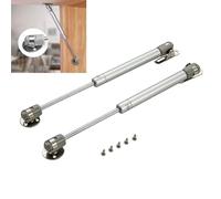 Compás para puertas elevables Resorte De Gas Varilla De Soporte Neumática Amortiguador De Soporte De Resorte De Gas De Cierre Lento Para Gabinetes De Cocina Y Puertas De Armario 80N/8Kg/2 Piezas
