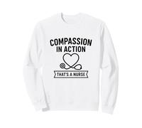 Compasión en acción | Apreciación del Día Internacional de la Enfermera Sudadera