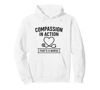 Compasión en acción | Apreciación del Día Internacional de la Enfermera Sudadera con Capucha