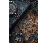 Compass and Map Themed Daily Journal: Your Ultimate Companion for Planning, Reflection, and Personal Growth