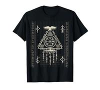 Compass Vegvisir Viking Symbol Nordic Rune Celtic Yggdrasil Camiseta