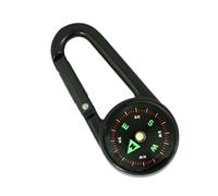 Compasse con Brújula Carabiner-Kekain, Key Trailer-Carabiner Brújula | Brújula de Bolsillo con Escala Clara para la Exploración, Ejercicios de Campo, montañismo, senderismo,