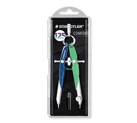 Compasso STAEDTLER Mars comfort 556 - grande, di precisione | Con guida a vite, testa a molla circolare e vite centrale - diametro massimo cerchio - cod. art. 556 00-MA1
