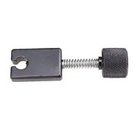Compasty 1 sillín de puente negro para puente de bajo sin cabeza, accesorios de guitarra, piezas musicales