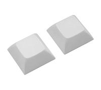 Compasty 37 teclas PBT DSA 1U para Cherry MX Custom Keycap Set para Gaming Teclado Mecánico Keybord, Blanco
