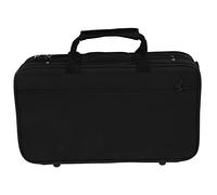 Compasty Black Bolsa de almacenamiento para bolsa de almacenamiento de tela Oxford gruesa y acolchada de espuma con clarinete protector Accesorios
