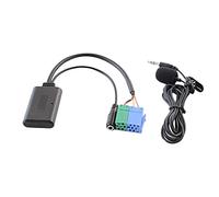 Compasty Cable Bluetooth de audio y audio para coche, adaptador manos para Grande Punto después de 2007 para