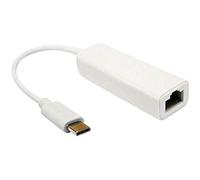 Compasty Conector de red USB-C a Ethernet NIC tipo C a RJ45 LAN, para adaptador de red de 3 a