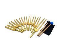 Compasty Conjunto de Diapasones - 9 Diapasones para la Curación De La Terapia por el Sonido, Mantener el Cuerpo, El Y La En Armonía -