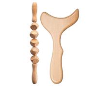 Compasty de Masaje de Terapia de, Masajeador de Drenaje LinfáTico, Rodillo de Fascia para Alivio Dolor Muscular de Cuerpo Completo, 2 Uds.