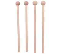 Compasty De Percusión De Mazo De Madera De 2 Pares Para Carillón De Energía,Xilófono, Madera,Glockenspiel Y Campanas