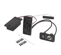 Compasty Eléctrico Accesorio Preamplificador Piezo para Violín con De Sonido Activo, Latón