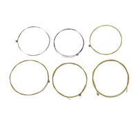 Compasty Ensemale 6 Metal - Cuerdas para guitarra acústica (1 metro, 1 m)