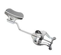 Compasty Hoja de Trompeta Extracto de Música Hoja de Lira Soporte de Pinza para Música Metal para Trompeta Trombón Herramienta