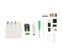 Compasty Impresora de Inyección de Tinta de Alimentación de Tinta Continua Universal Color Ciss Kit de Bricolaje Accesorio de Reemplazo de Cartucho para