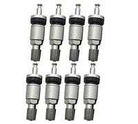 Compasty Juego de 8 válvulas de neumático TPMS para válvula sin cámara para de monitoreo de presión de neumáticos, kit de reparación de válvula de sensor