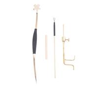 Compasty Juego de herramientas de luthier para violín de latón conjunto de correos de sonido para violín herramienta de instalación de sonido de correo, herramientas de reparación de violín