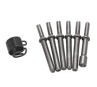 Compasty Kit de herramientas de martillo de remache de neumático, 7 piezas