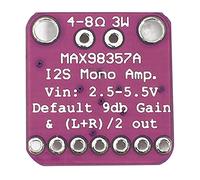 Compasty Max98357 I2S 3W Clase D Amplificador Breakout Interfaz Dac Decodificador Módulo Placa de audio sin filtro para Esp32