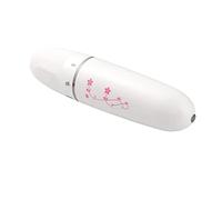 Compasty Mini masajeador eléctrico de ojos para eliminar la oscuridad, portátil, color blanco
