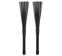 Compasty - Pinceles para tambores de Jazz (32 cm), color negro