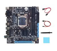Compasty - Placa base de escritorio H110 + cable SATA + cable de conmutación + grasa térmica + almohadilla térmica DDR4 LGA1151 para procesador 6/7/8Th